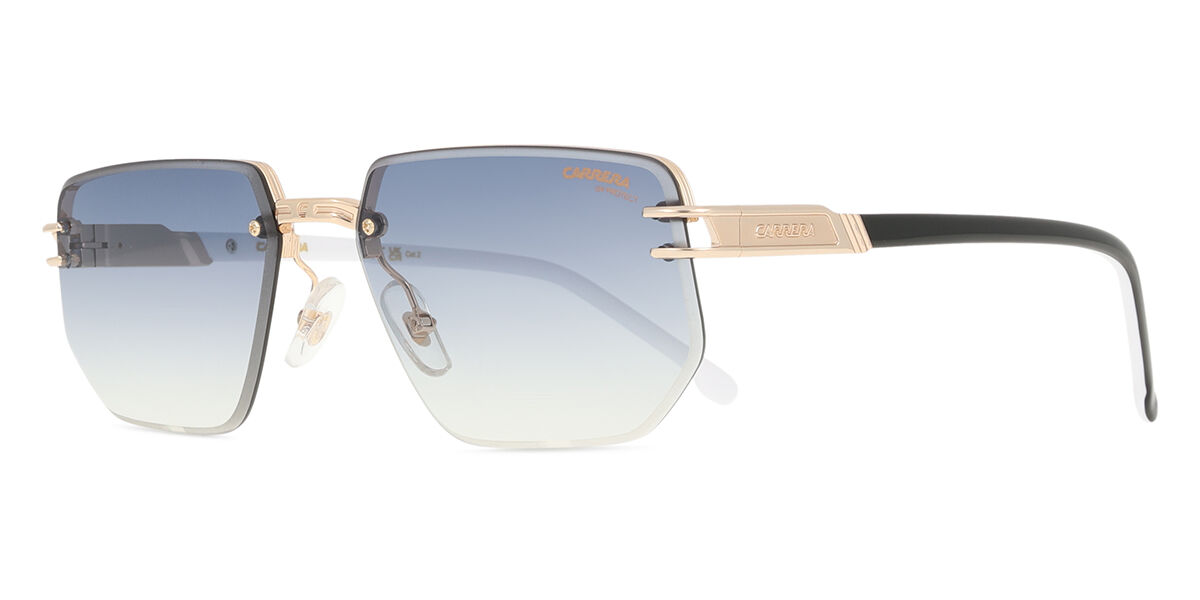 Carrera 1070/S 80S/08 Rectangle Gold Sunglasses | SmartBuyGlasses Singapore