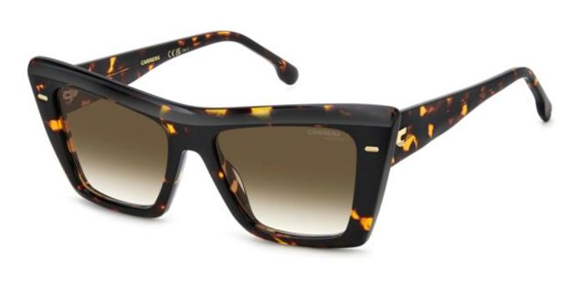 Carrera 3046/S 086/HA Cat Eye Dark Tortoise Sunglasses  display picture 2