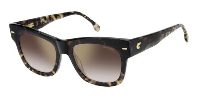 Carrera Brown Tortoise Sunglasses Carrera Sunglasses 8016/S 6XVLA Matte Brown Tortoise 60-15  main image 3