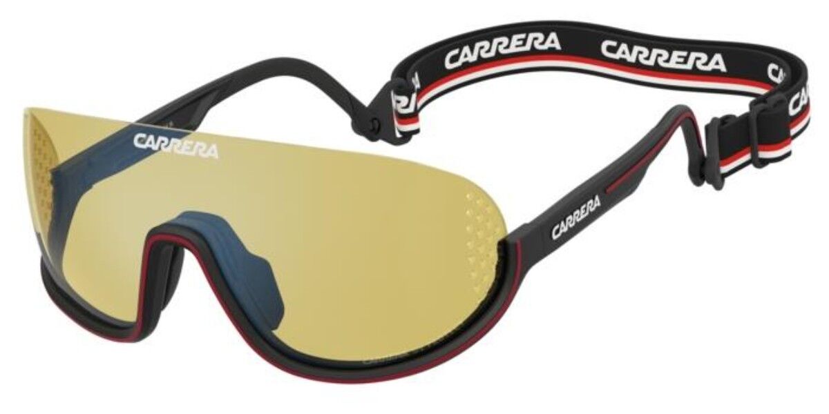 Carrera Eyedra Blx/Hw Men's Sunglasses Black Size 99