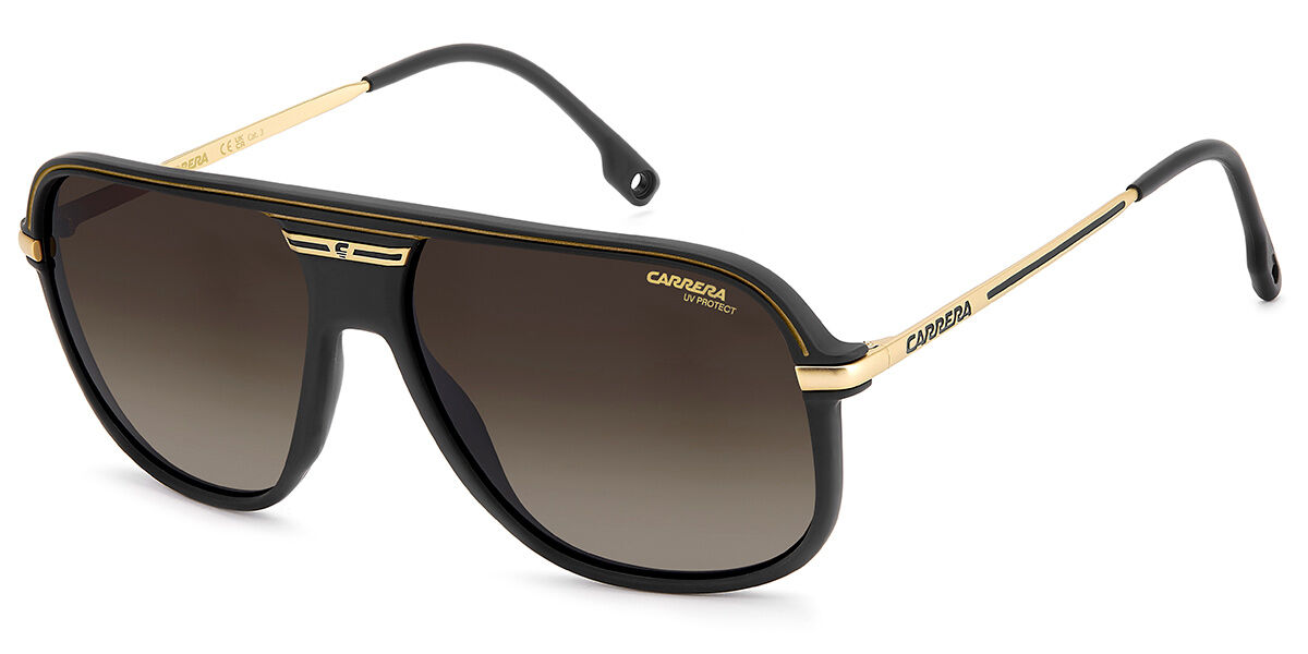 Carrera C SPORT 17/S I46/HA 60 Svarta Solglas&ouml;gon M&auml;n