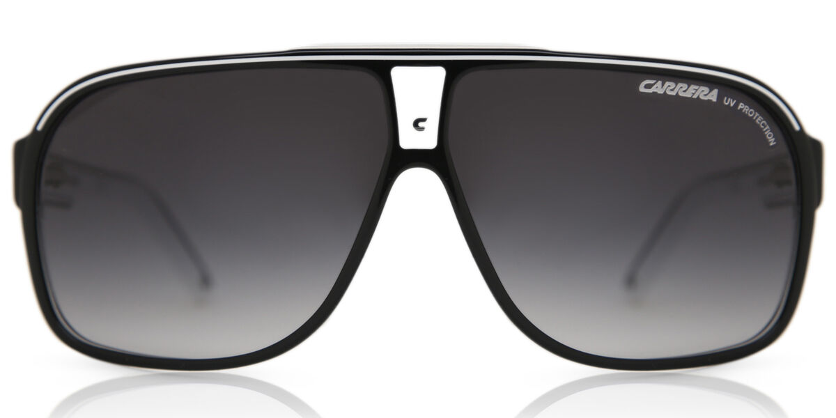 Carrera GRAND PRIX 2 T4M/9O Sunglasses in White/Black | SmartBuyGlasses USA