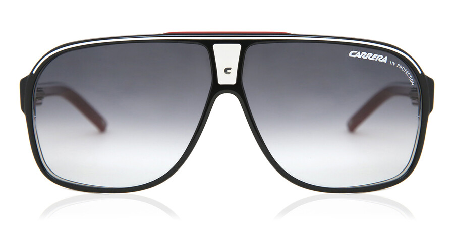 Carrera GRAND PRIX 2 T4O/9O Sunglasses Black White | VisionDirect Australia