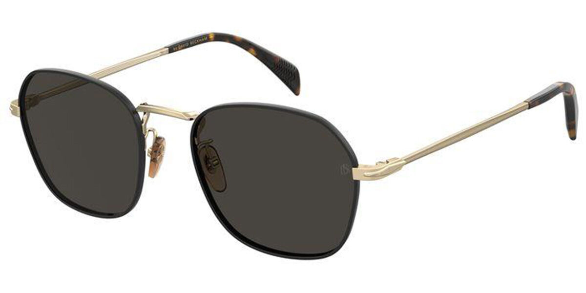 Remmen voetstuk terwijl David Beckham DB 1031/G/S RHL/IR Sunglasses in Black | SmartBuyGlasses USA