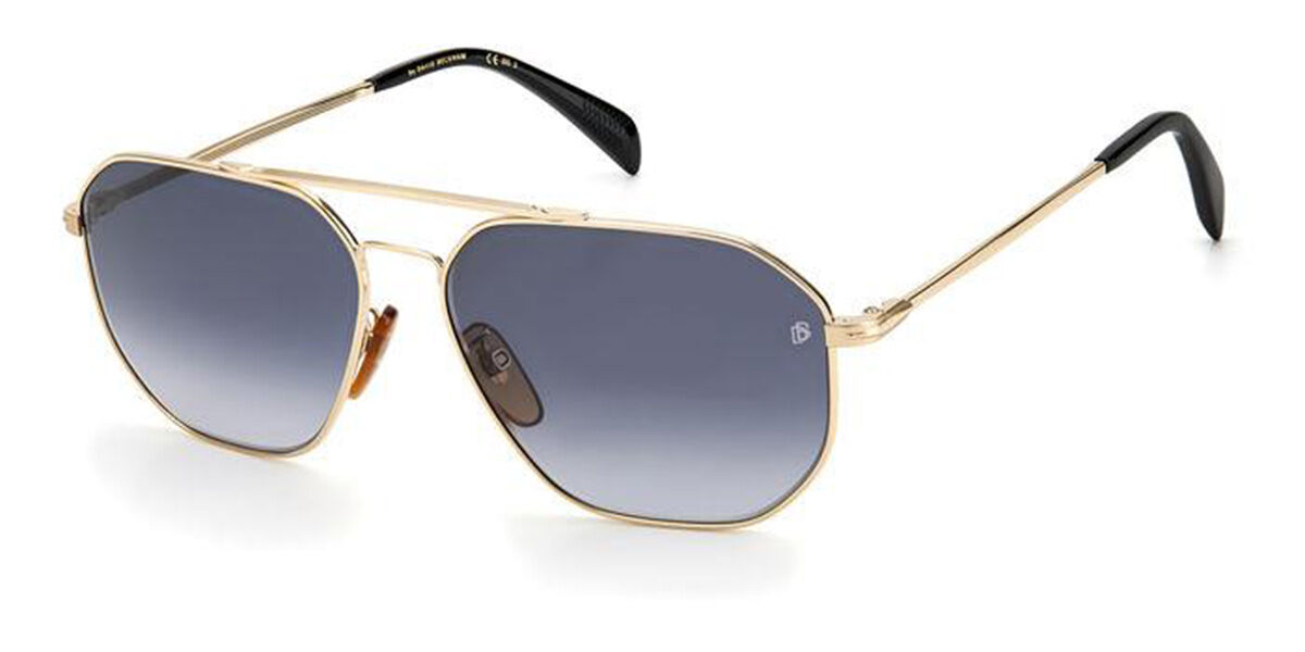 David Beckham DB 1041/S RHL/9O Sunglasses in Gold | SmartBuyGlasses USA