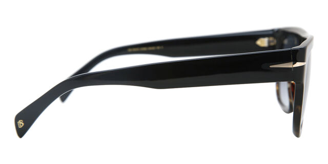 David Beckham Sunglasses DB7044S-37N-54 New with tags David Beckham DB 7044/S 37N/9O Square Black Horn Sunglasses  main image 2