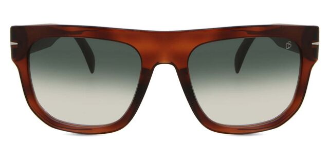 David Beckham Sunglasses DB7044S-37N-54 New with tags David Beckham DB 7044/S 37N/9O Square Black Horn Sunglasses  main image 3