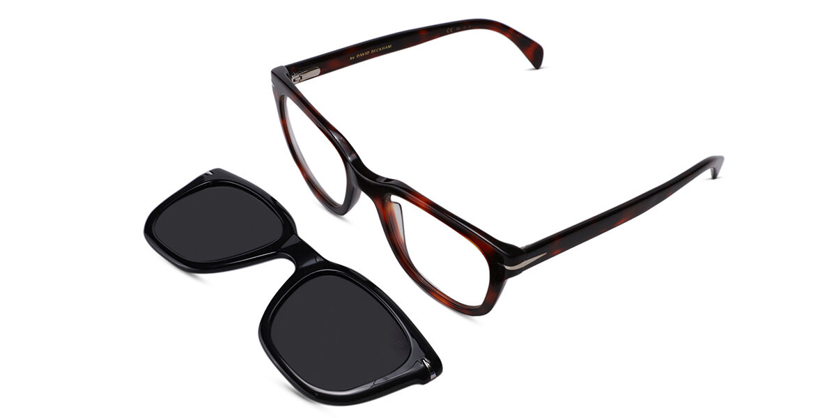 Click to view product details and reviews for David Beckham Sunglasses Db 7043 Cs With Clip On Polarized Eed C3.