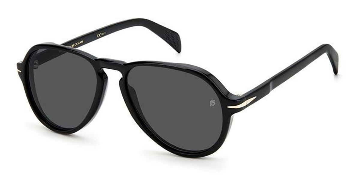 David Beckham DB 7079/S 807/IR Men's Sunglasses Black Size 55