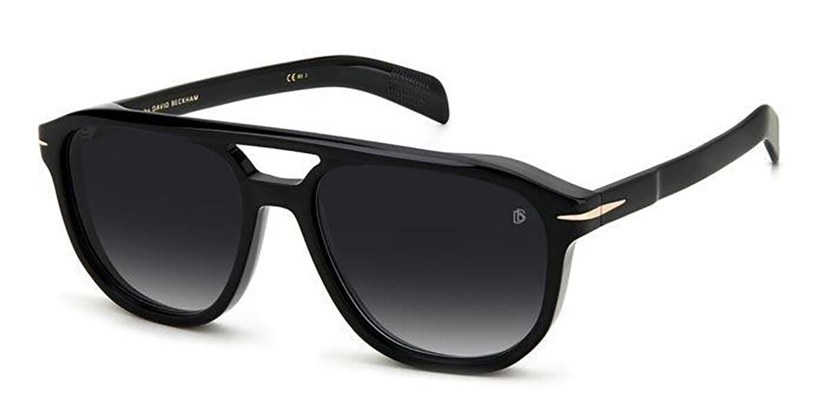 David Beckham DB 7080/S 807/9O Men's Sunglasses Black Size 56