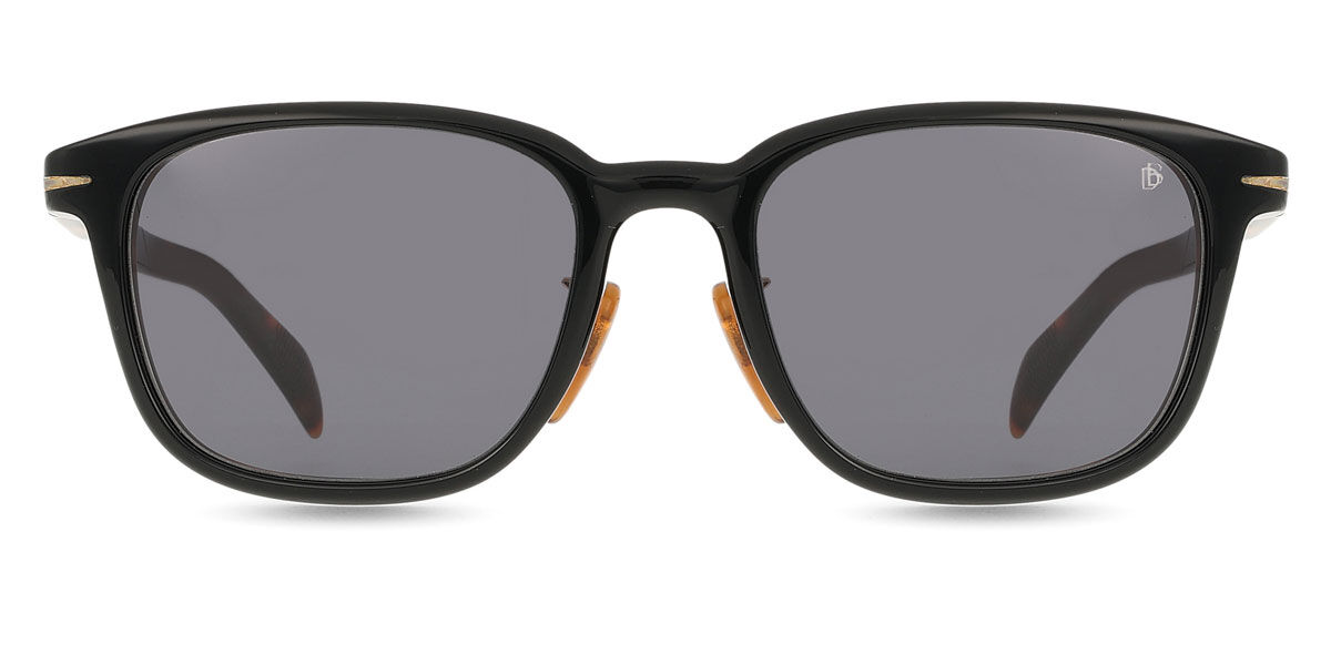David Beckham DB 7081/F/S Asian Fit WR7/IR 54 Svarta Solglas&ouml;gon M&auml;n