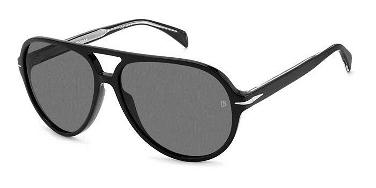 Photos - Sunglasses David Beckham DB 1091/S 807/M9 Men's  Black Size 6 