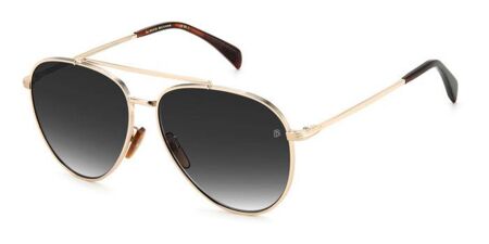 David Beckham DB 1102/F/S Asian Fit J5G/9O Pilot Gold 