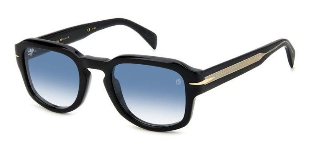 Photos - Sunglasses David Beckham DB 7098/S 807/F9 Men's Black Size 51