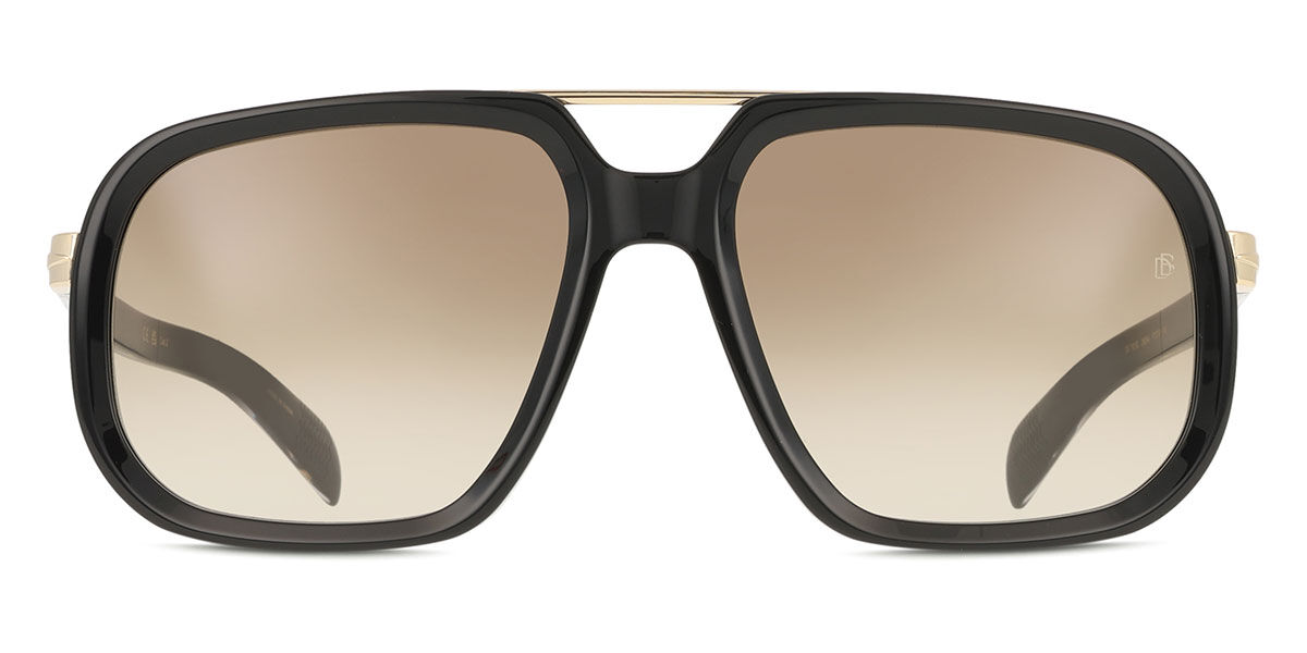 David Beckham DB 7101/S 2M2/HA Men's Sunglasses Black Size 57