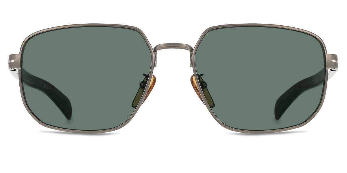 David Beckham Db 7121/g/s Asian Fit Hwl/mt Men's Sunglasses Silver Size 60