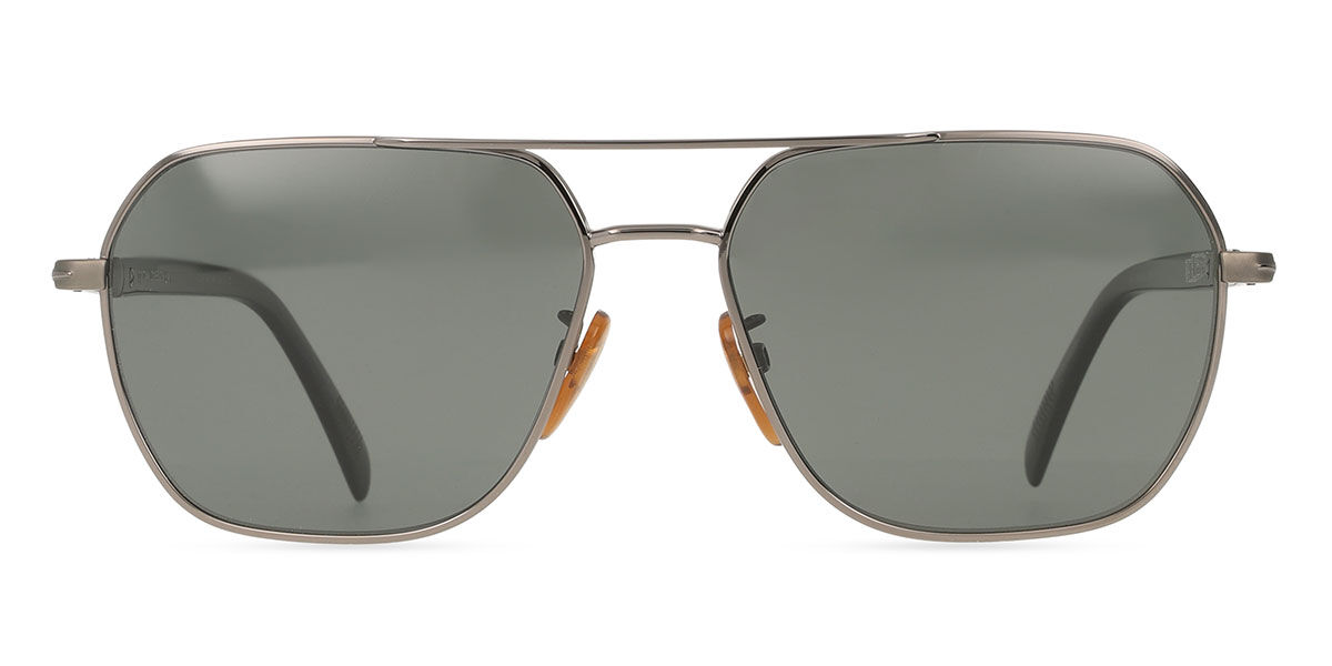 David Beckham DB 1128/G/S Polarized V81/M9 Men's Sunglasses Silver Size 59
