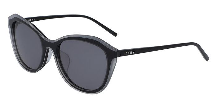 NEW DKNY DK518S Dark Tortoise Rectangular Sunglasses with Blue Lens & DKNY Case DKNY DK518S 237 Rectangle Dark Tortoise Sunglasses  main image 4