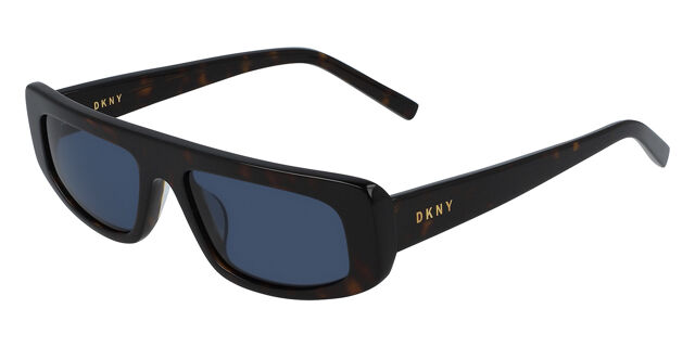 DKNY DK518S 237 Rectangle Dark Tortoise Sunglasses 