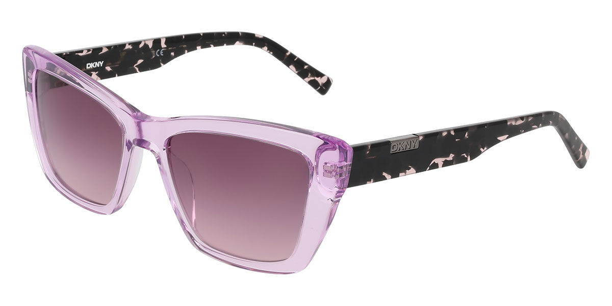 DKNY DK554S 520 54 Purple Solglas&ouml;gon Kvinna