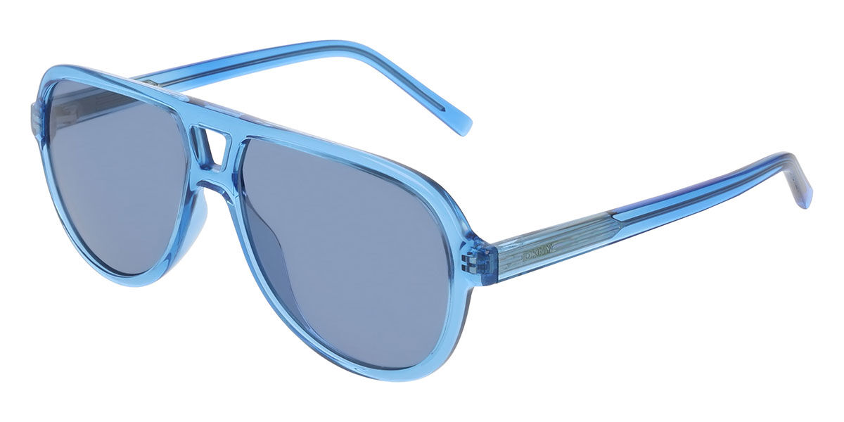 DKNY DK556S 400 57 Bl&aring;a Solglas&ouml;gon Kvinna