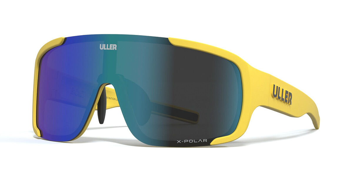 ULLER Bolt UL-P05-12 Men's Sunglasses Yellow Size 145