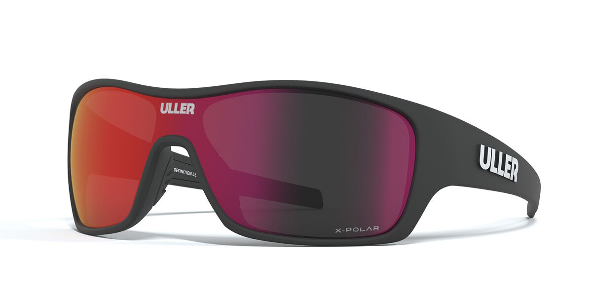 ULLER Volcano UL-P07-05 Schwarze Herren Sonnenbrillen