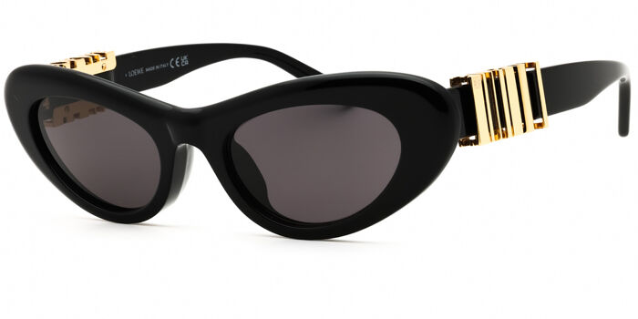 Loewe LW40156U 25E Cat Eye Ivory White Sunglasses  display picture 2