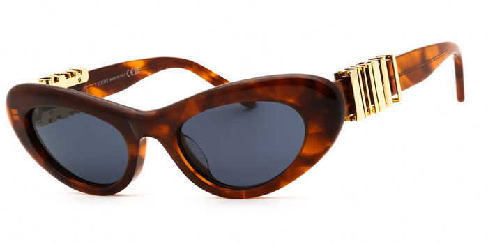 Loewe LW40156U 25E Cat Eye Ivory White Sunglasses  display picture 2