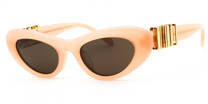 Loewe LW40156U 25E Cat Eye Ivory White Sunglasses  display picture 1