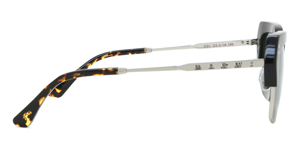 MARNI 三峡サンクラス THREEGORGES Z2L Three Gorges Green サングラス ブラック | SmartBuyGlasses JP
