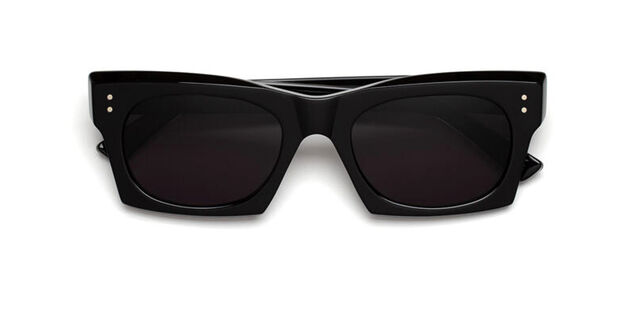Marni Edku Black 4LY Square Black Sunglasses  display picture 2