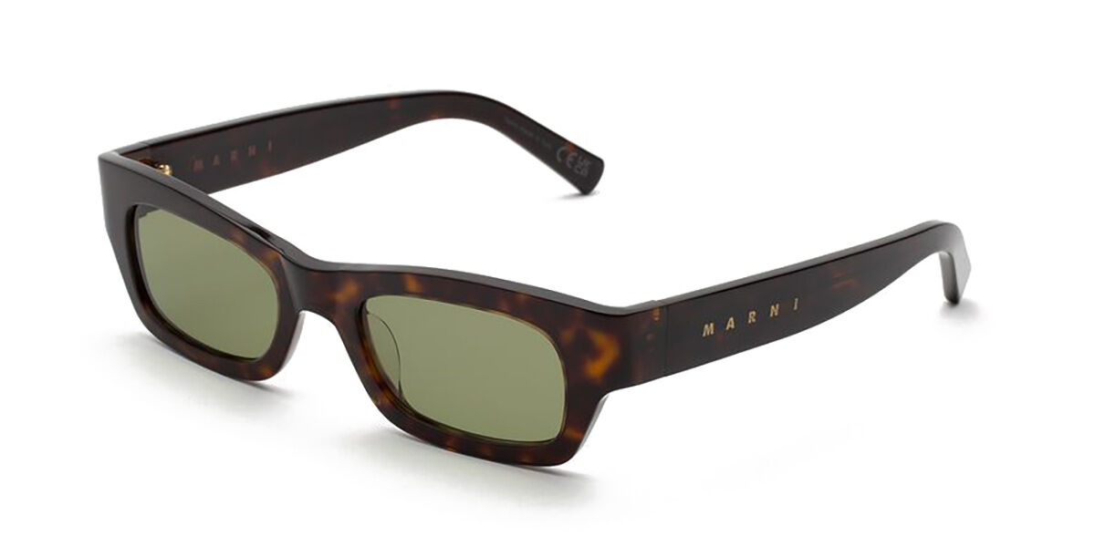 Marni Haicli Havana 6EK 50 Sk&ouml;ldpaddem&ouml;nstradeshell Solglas&ouml;gon M&auml;n
