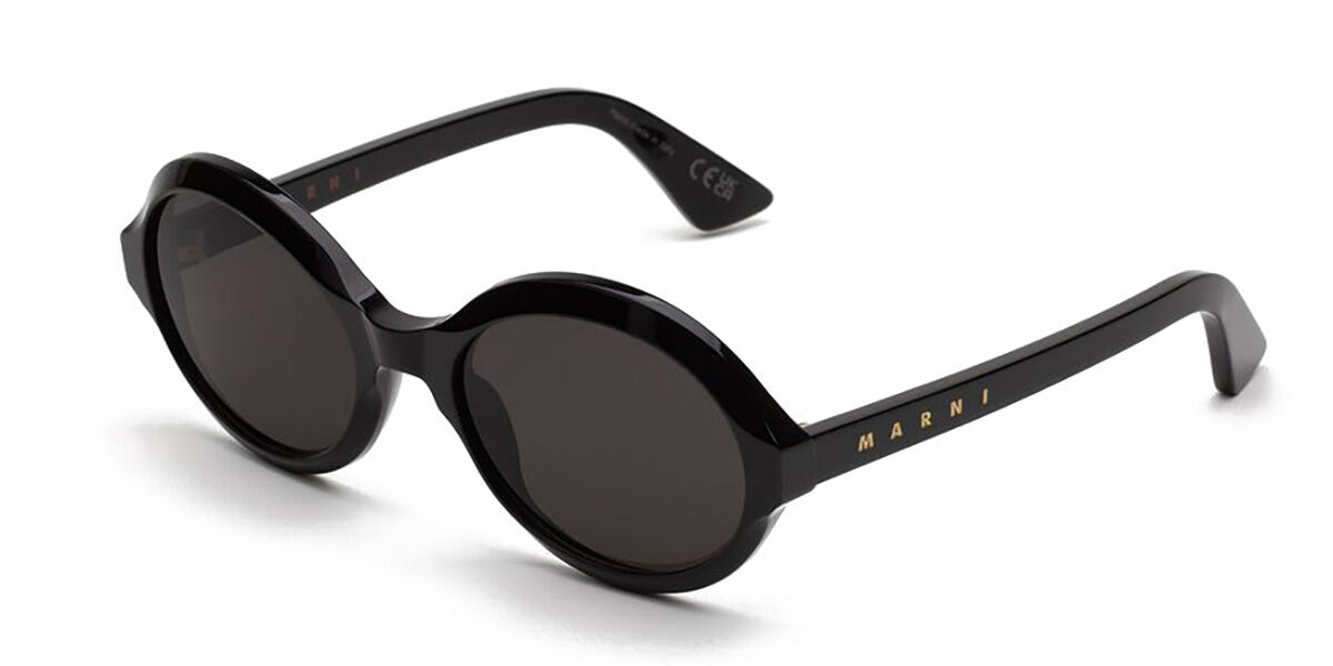 Marni Nozea Svarta JX3 55 Svarta Solglas&ouml;gon M&auml;n
