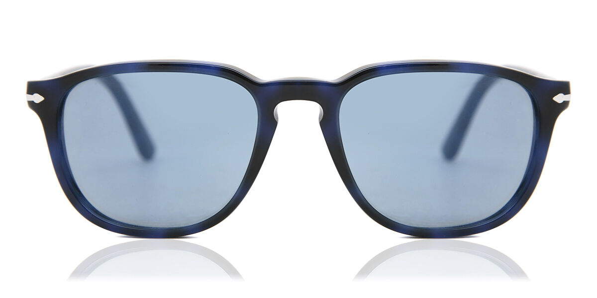 Persol PO3019S 109956 Sunglasses Blue Havana | VisionDirect Australia