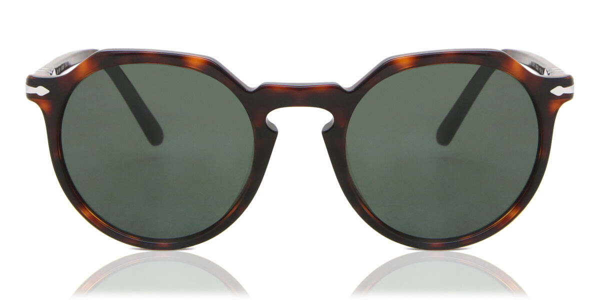 PERSOL Havana Brown Polarized Unisex 52 mm Sunglasses Prescription Glasses Persol Online Store Ray Bans Sunglasses  main image 4
