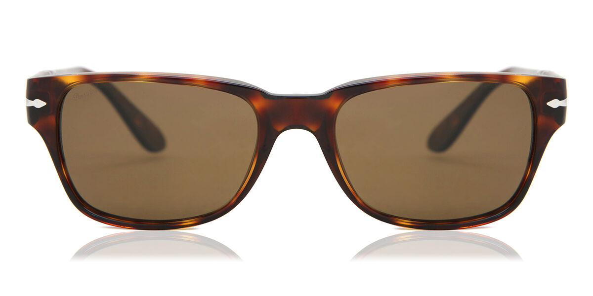 Persol PO3288S Polarized 24/57 Sunglasses Havana | VisionDirect Australia
