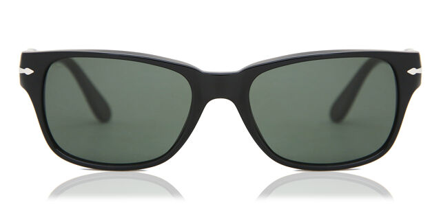 Persol PO3288S 95/31 Rectangle Black Sunglasses  display picture 1