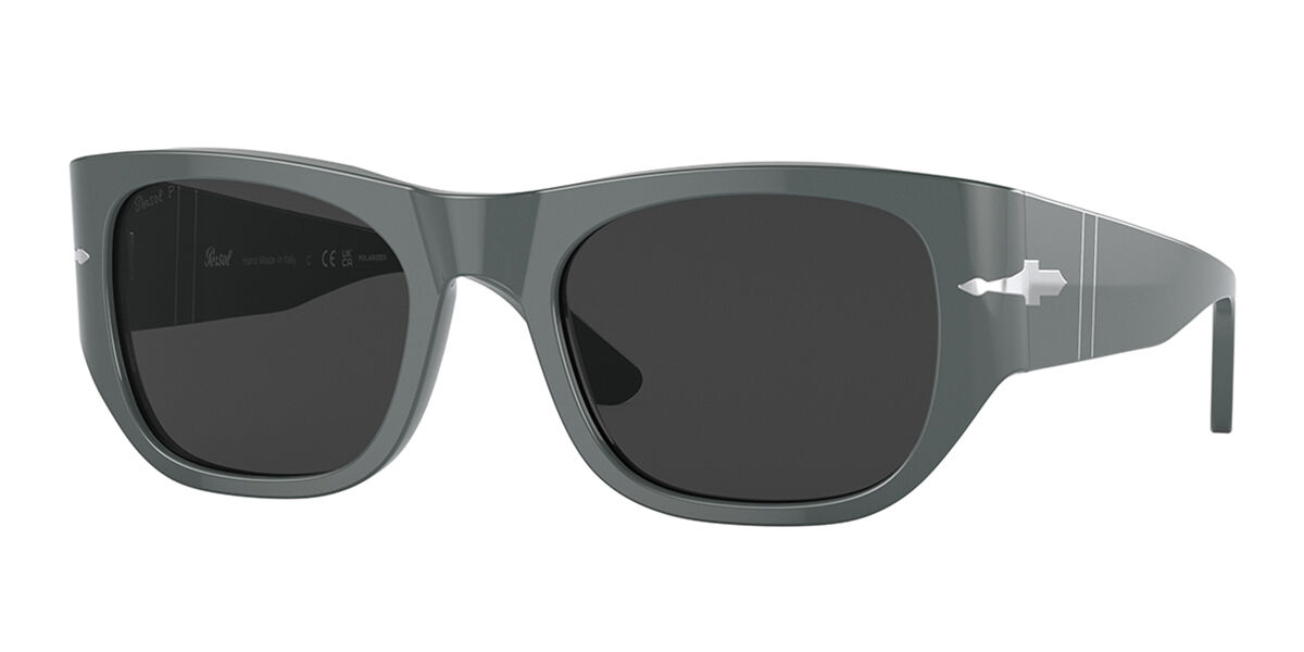Persol PO3308S/S Polarized 117348 Men's Sunglasses Grey Size 51