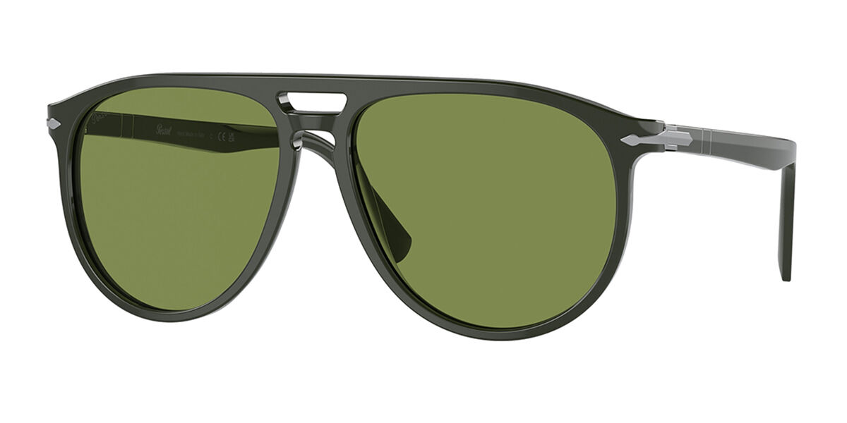 Persol PO3311S 11884E Men's Sunglasses Green Size 58