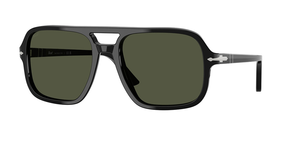 Persol PO3328S 95/31 58 Svarta Solglasögon Män