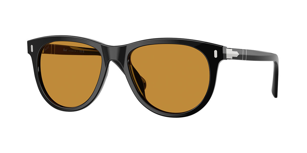 Persol PO3408S 95/53 Men's Sunglasses Black Size 53