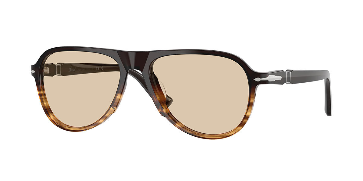 Persol PO3411V 1026 Men's Sunglasses Brown Size 55
