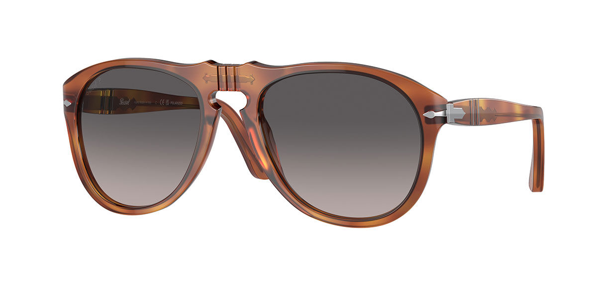 Persol PO0649 Polarized 96/M3 Occhiali da Sole Tartarugatishell per Uomo