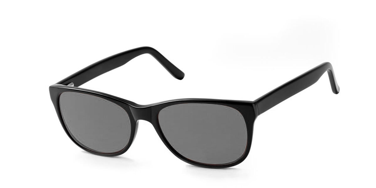 Click to view product details and reviews for Bon Charge Sunglasses Wayfarer Grey Blue Light Block Black.