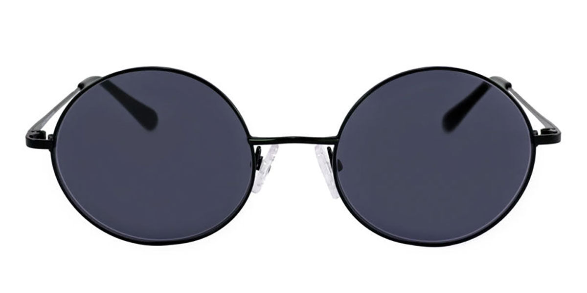 BON CHARGE Lennon Grey Blue-Light Block Black Sunglasses Black ...