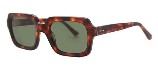 Taylor Morris Sidney C2 Rectangle Tortoise Sunglasses  display picture 1
