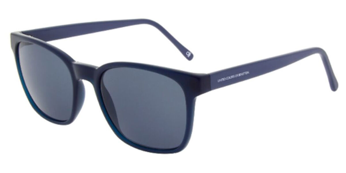 United Colors of Benetton 5023 535 55 Bl&aring;a Solglas&ouml;gon M&auml;n
