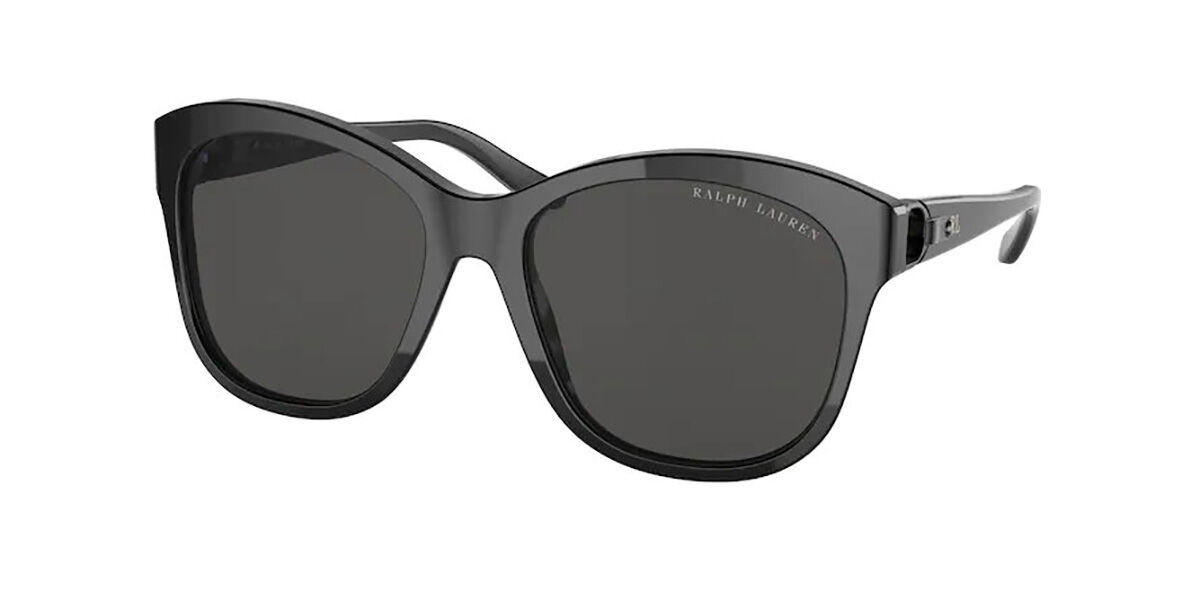 Photos - Sunglasses Ralph Lauren RL8190Q 500187 Women's  Black Size 55 