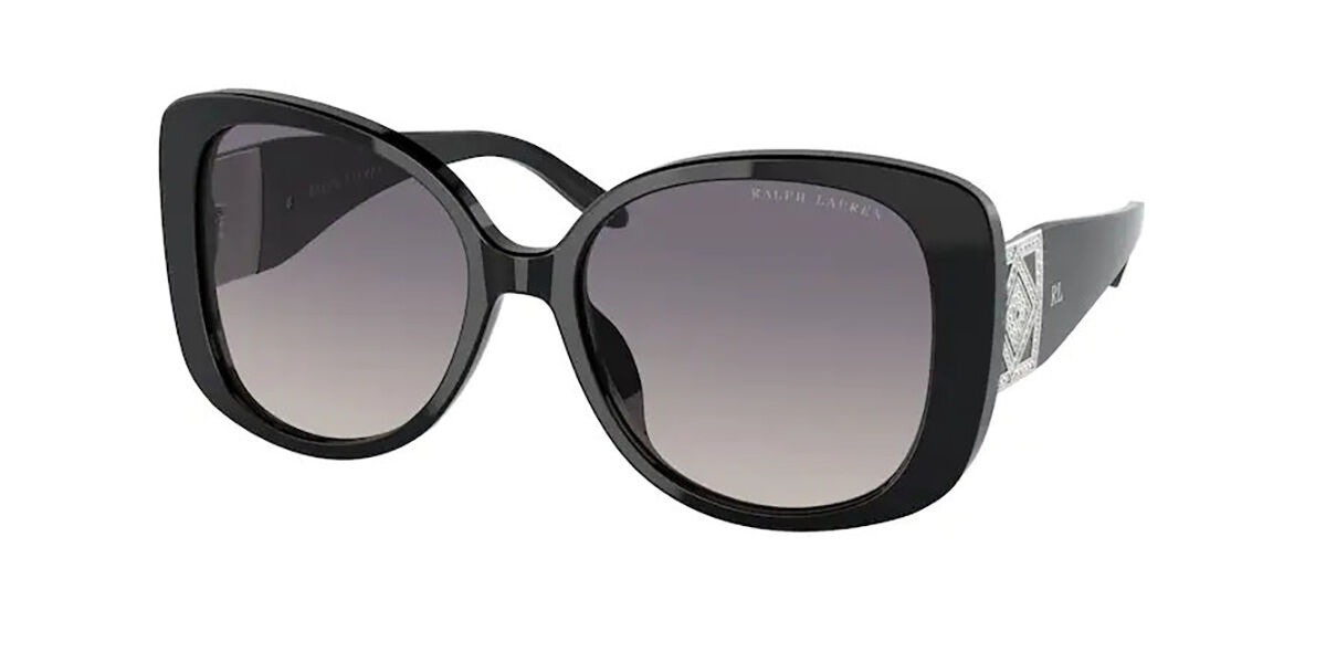 Ralph Lauren RL8196BU 5001V6 Sunglasses in Shiny Black ...